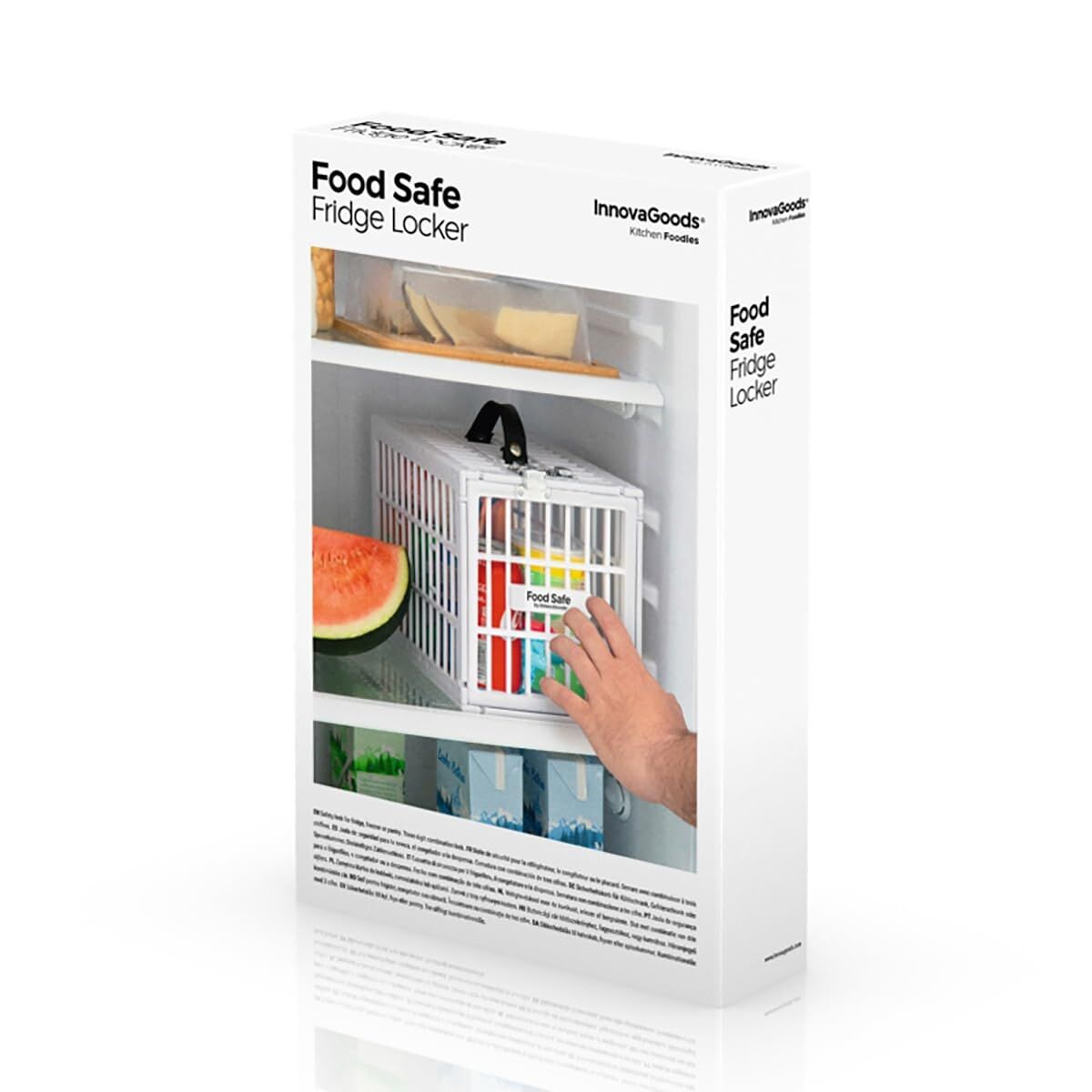 Sicherheitsfach für den Kühlschrank Food Safe InnovaGoods IG813536 Weiß (Restauriert D) - Thumbnail 6
