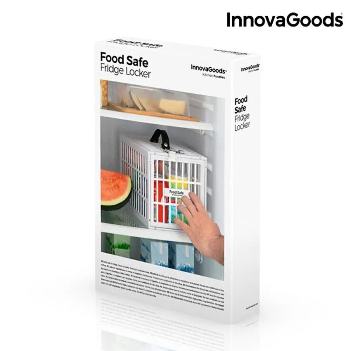 Sicherheitsfach für den Kühlschrank Food Safe InnovaGoods IG813536 Weiß (Restauriert D) - Thumbnail 5