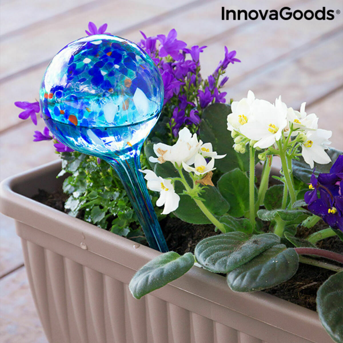 Automatische irrigatieballonnen Aqua·Loon InnovaGoods Blauw Glas (Refurbished A)
