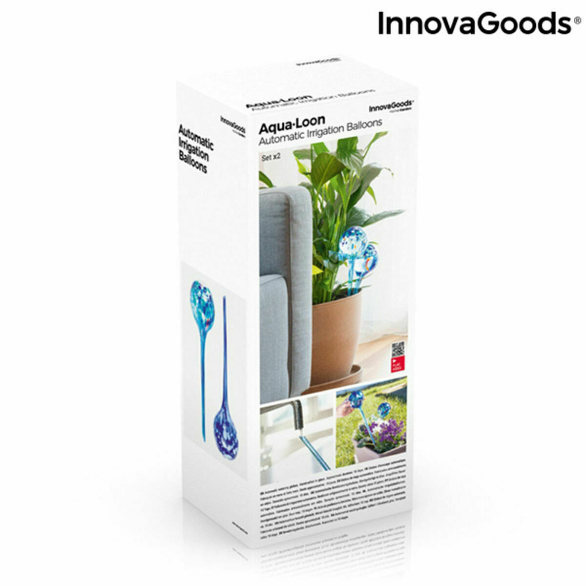 Automatische irrigatieballonnen Aqua·Loon InnovaGoods Blauw Glas (Refurbished A)
