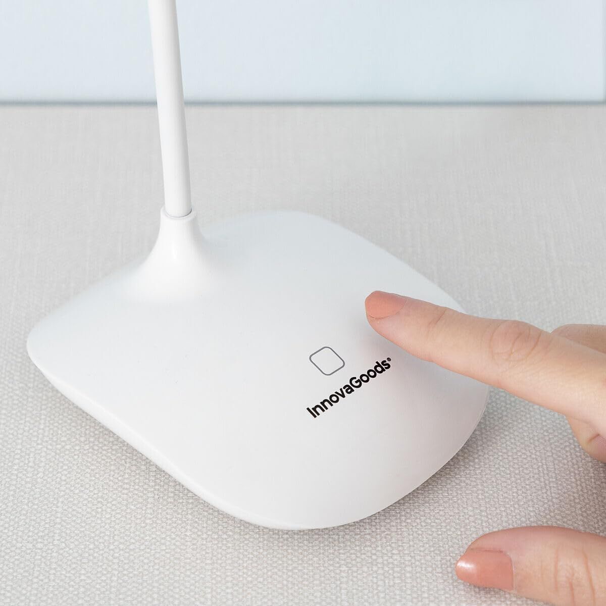 Wiederaufladbare Touch-LED-Tischlampe InnovaGoods Lum2Go Weiß 3,7 V (Restauriert B) - Thumbnail 7