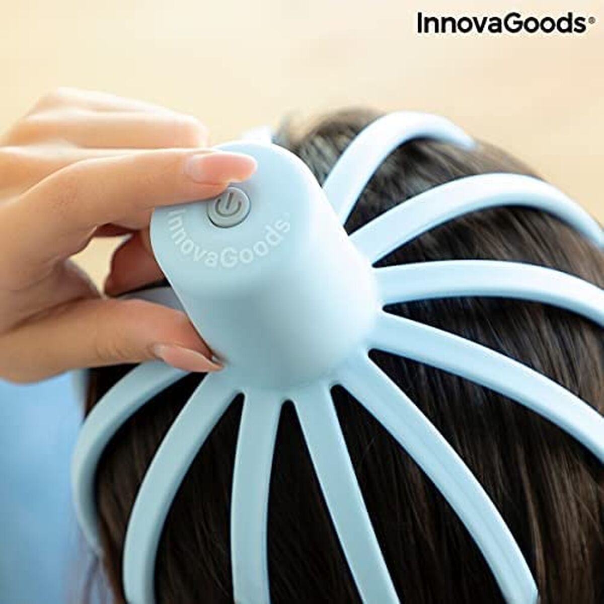 Wiederaufladbares Kopfmassagegerät Helax InnovaGoods Modelo Helax (Restauriert B) - Thumbnail 4