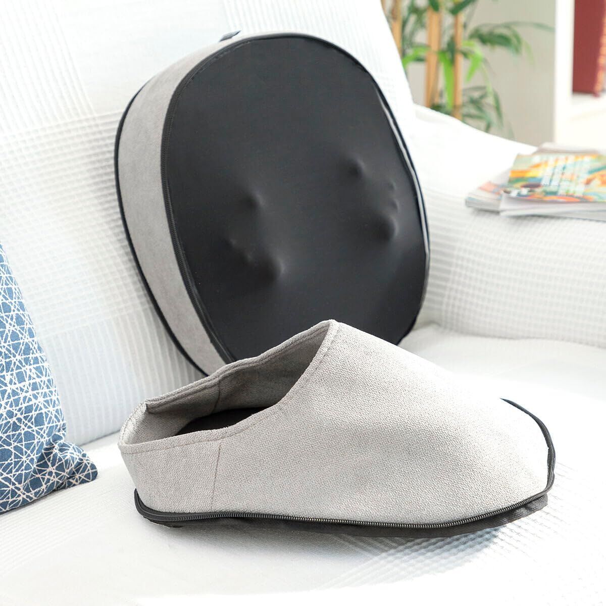 Shiatsu-Thermo-Massagegerät 2 in 1 InnovaGoods Futsa (Restauriert C) — Bild 1