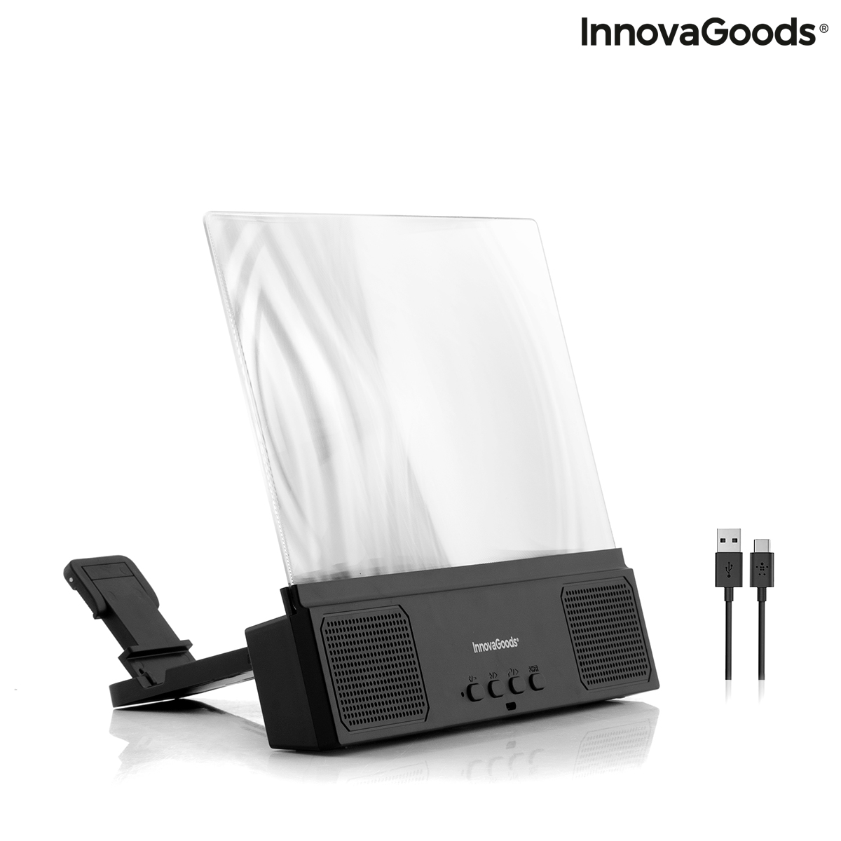 Amplificateur d’Écran avec Haut-parleur pour Mobiles Mobimax InnovaGoods