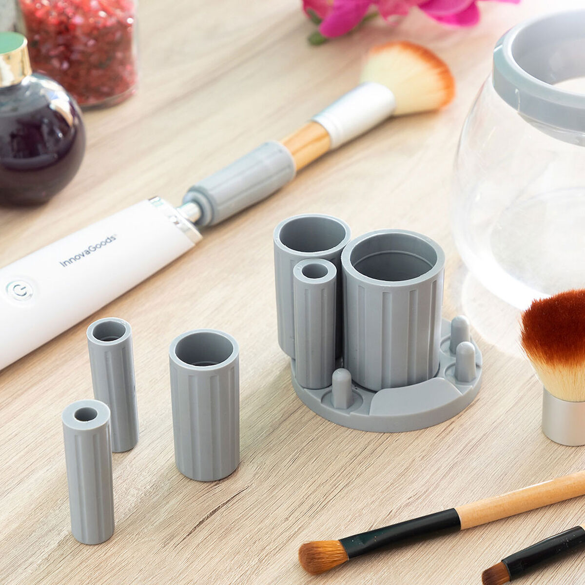 Automatischer Make-up-Pinselreiniger und -trockner InnovaGoods (Restauriert A) - Thumbnail 5