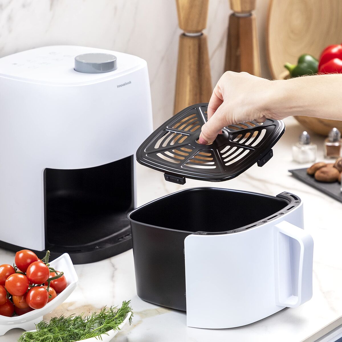 Heißluftfritteuse InnovaGoods Weiß 1200 W 2 L (Restauriert B) — Bild 1