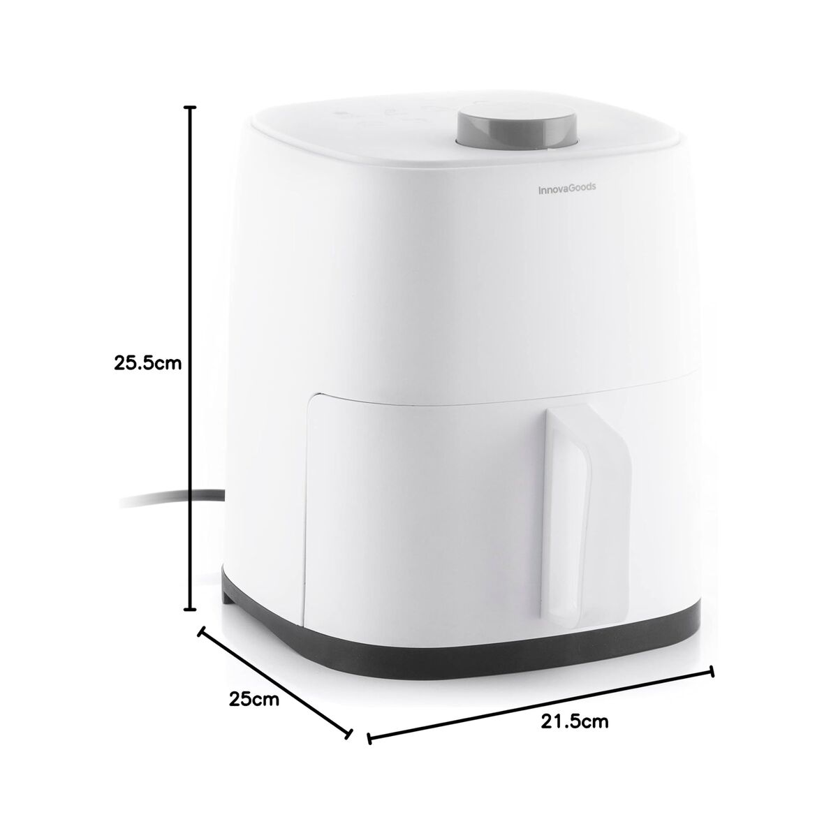 Heißluftfritteuse InnovaGoods Weiß 1200 W 2 L (Restauriert B) - Thumbnail 2