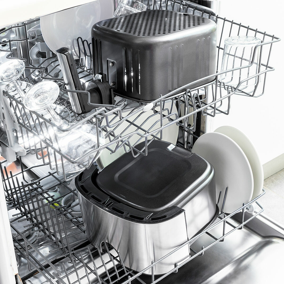 Luchtfriteuse InnovaGoods Zwart 1700 W 5,5 L Roestvrij staal (Refurbished B)