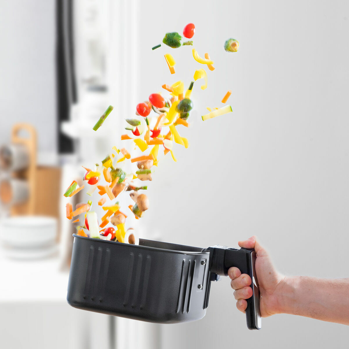 Luchtfriteuse InnovaGoods Zwart 1700 W 5,5 L Roestvrij staal (Refurbished B)