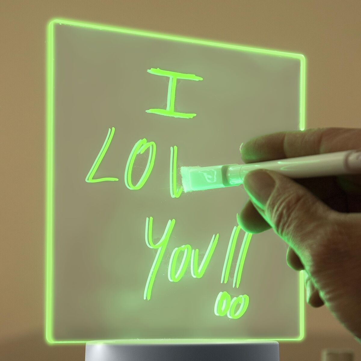 LED Notiz- und Nachrichtentafel InnovaGoods Grau Durchsichtig (Restauriert B) - Thumbnail 5