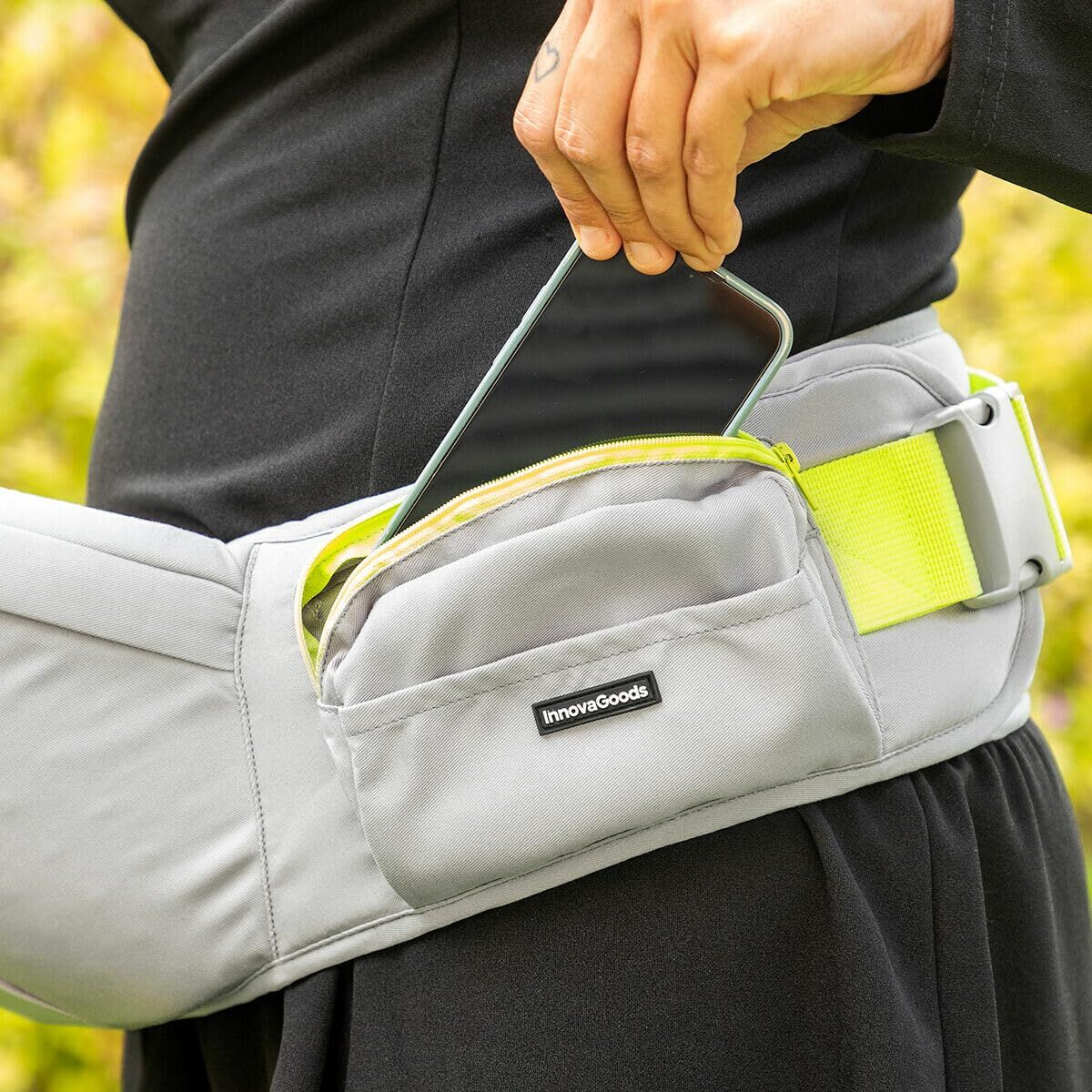 Anpassungsfähige Babytrage mit 2 Taschen InnovaGoods (Restauriert C) - Thumbnail 7