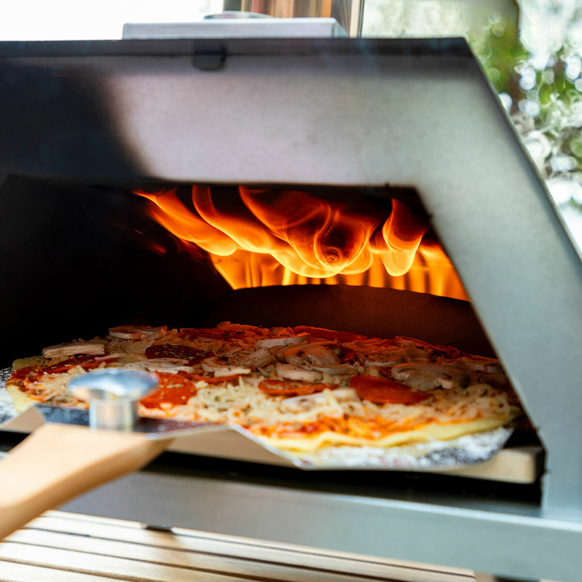 Pelletofen für Pizzas mit Zubehör Pizzahven InnovaGoods - Thumbnail 4