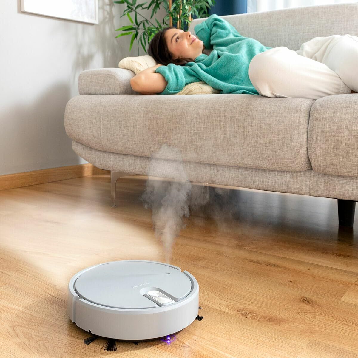 Multifunktionaler wiederaufladbarer Staubsaugerroboter 5 in 1 InnovaGoods (Restauriert A) — Bild 1