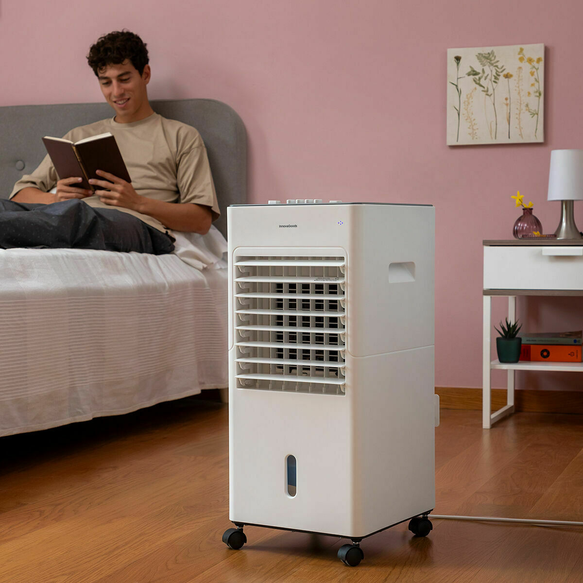 Multifunctionele draagbare verdampende airconditioner Airvecove InnovaGoods 65 W 5 L Wit (Refurbished B)