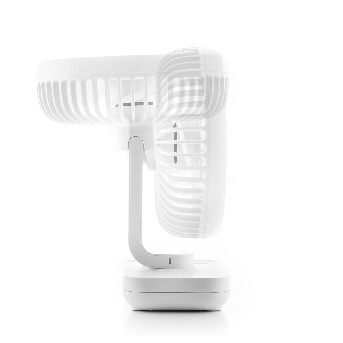 Wiederaufladbarer Schreibtischventilator InnovaGoods Weiß 3600 mAh / 13,3 W Ø5,4'' (Restauriert C) - Thumbnail 2