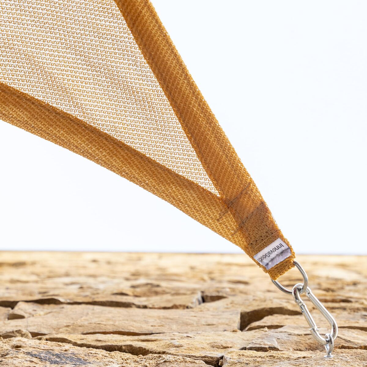 Rechteckiges Sonnensegel InnovaGoods   Beige 3 x 4 m (Restauriert B) - Thumbnail 4