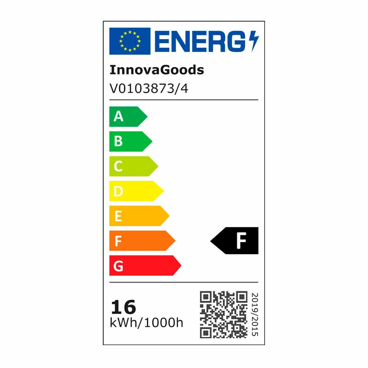 Deckenventilator mit LED-Licht und 3 ABS-Flügeln InnovaGoods 52" Ø132 cm Weiß 36 W (Restauriert A) - Thumbnail 3