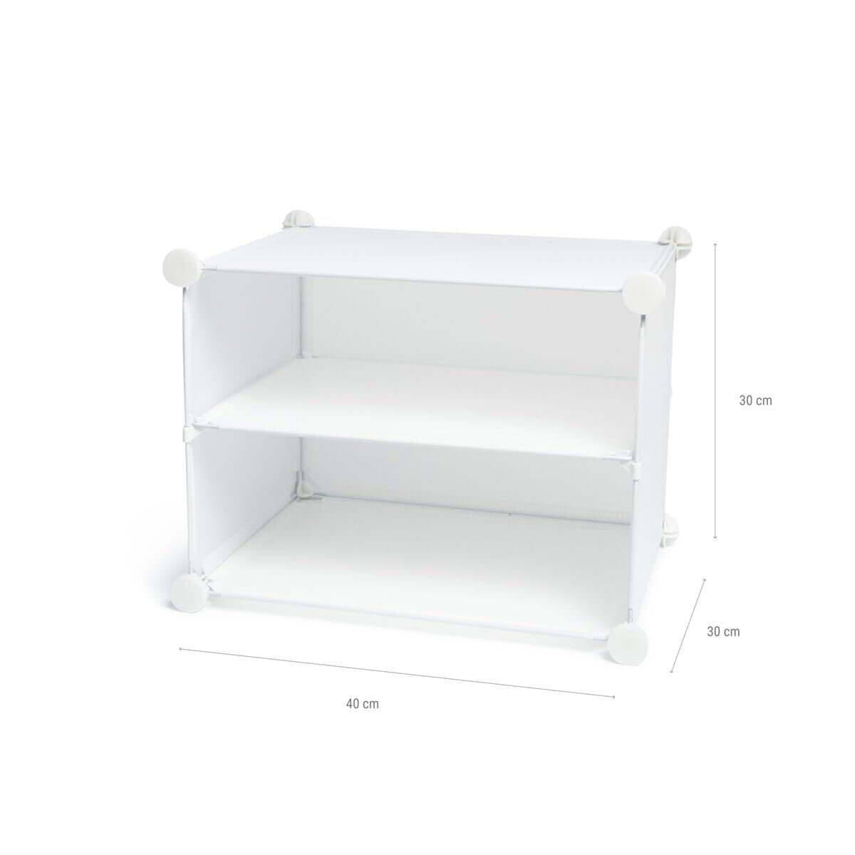 Draagbaar Modulair Schoenenrek InnovaGoods Levoun Wit (Refurbished B)