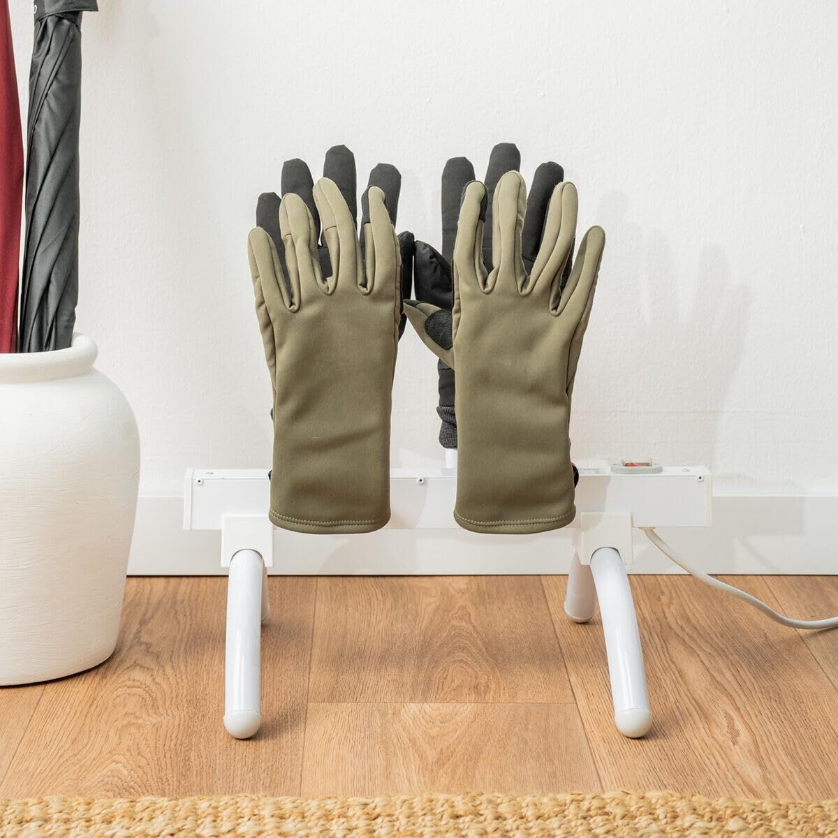 Beheizter Schuhständer InnovaGoods 40 W 2 Paar Weiß (Restauriert B) - Thumbnail 3