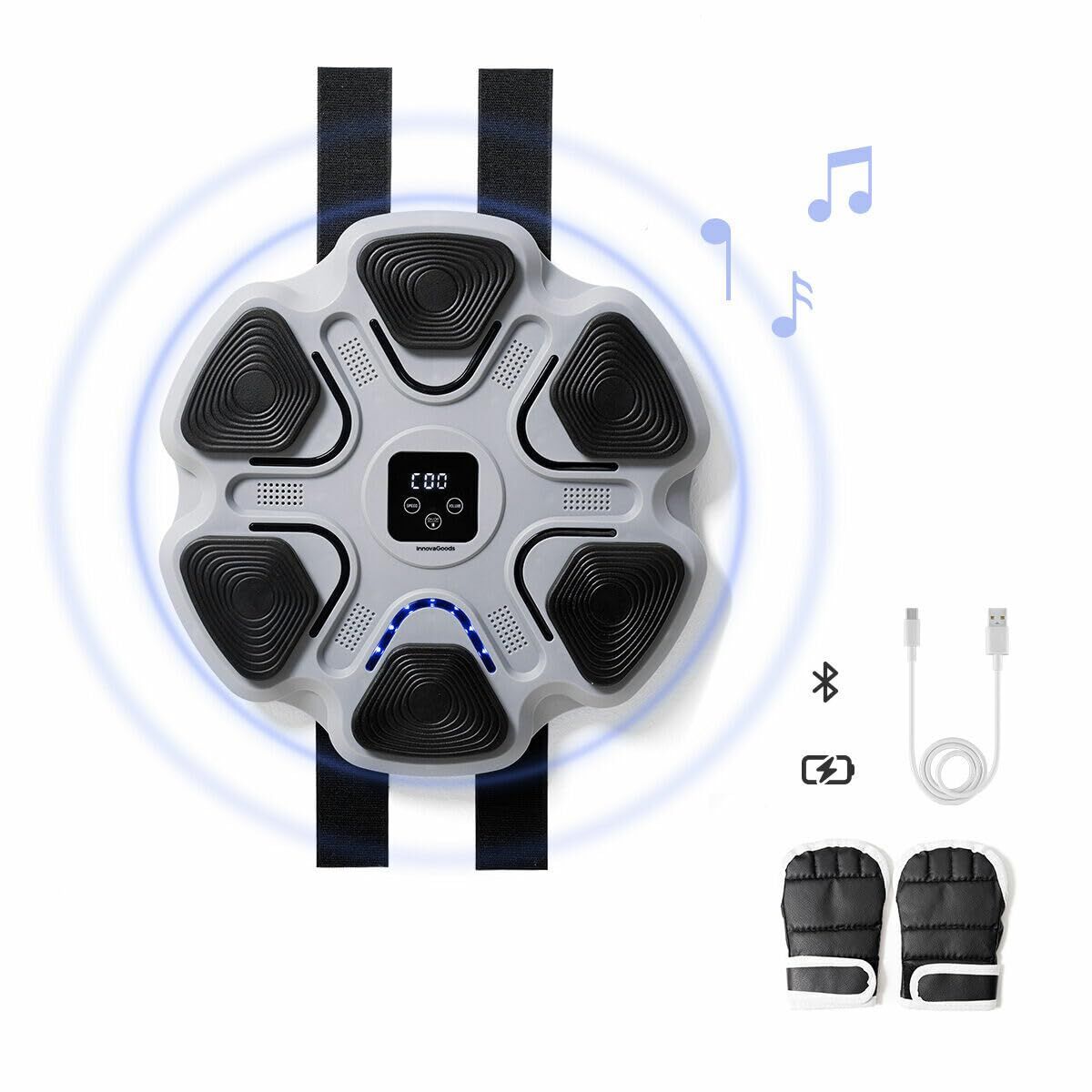 Wiederaufladbare Musik-Boxmaschine InnovaGoods (Restauriert A) - Thumbnail 5