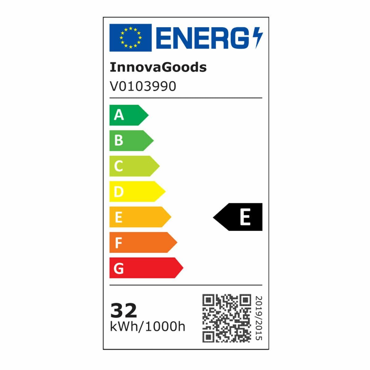 Deckenventilator mit LED-Licht und 4 einklappbaren Flügeln InnovaGoods Silberfarben 80 W Ø49-104 cm (Restauriert A) - Thumbnail 3