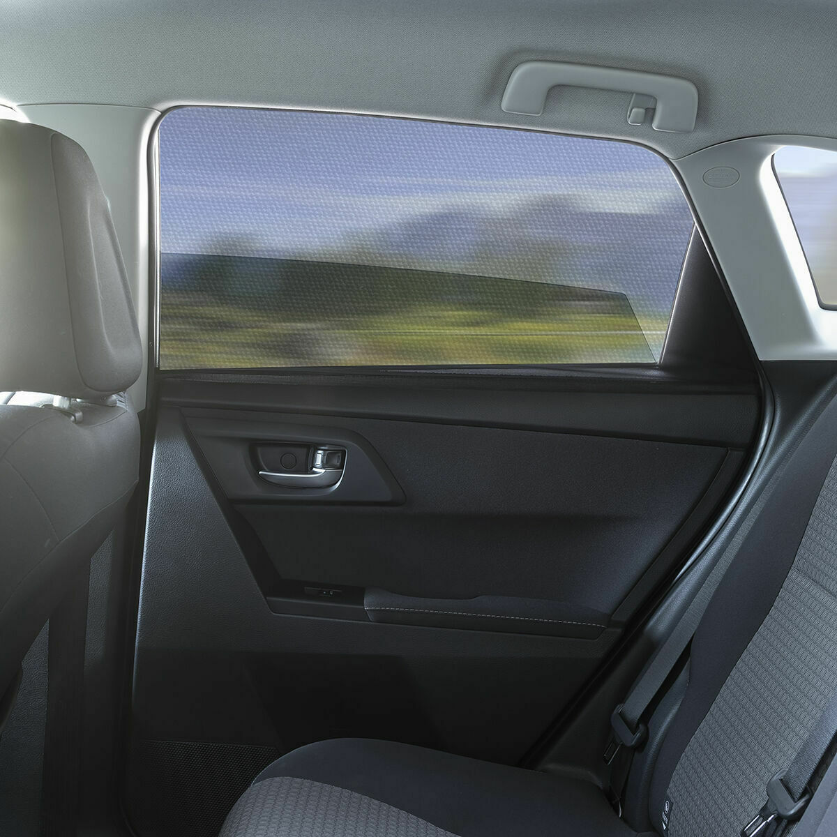Sonnenschutzgitter für das Auto InnovaGoods 4 Stück - Thumbnail 5