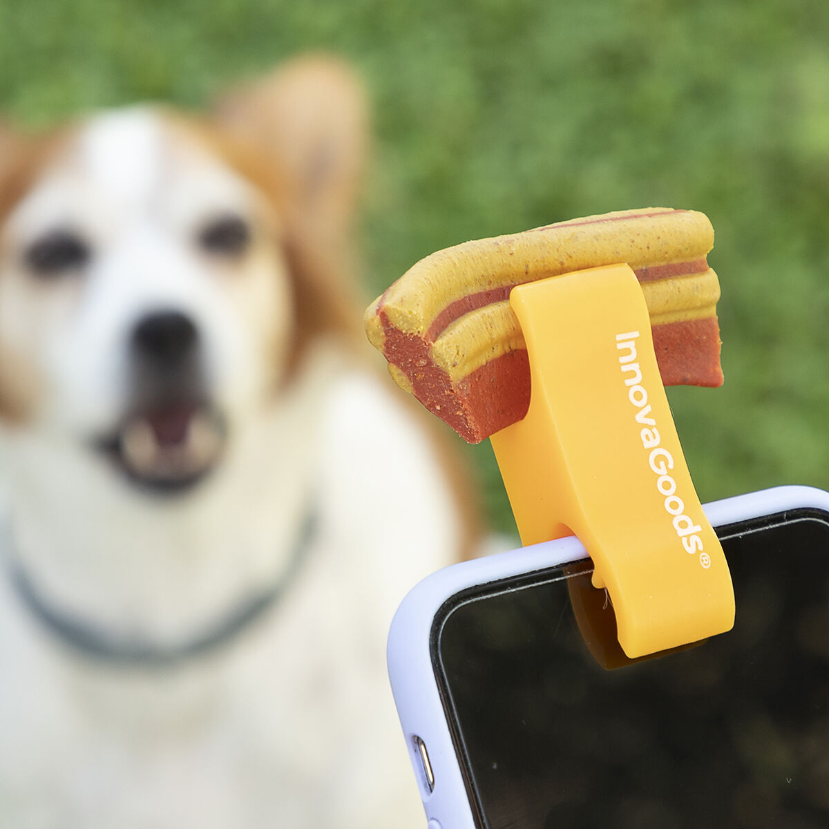 Pack Klammer für Selfies mit Haustieren und Hängematte für Katzen InnovaGoods - Thumbnail 4