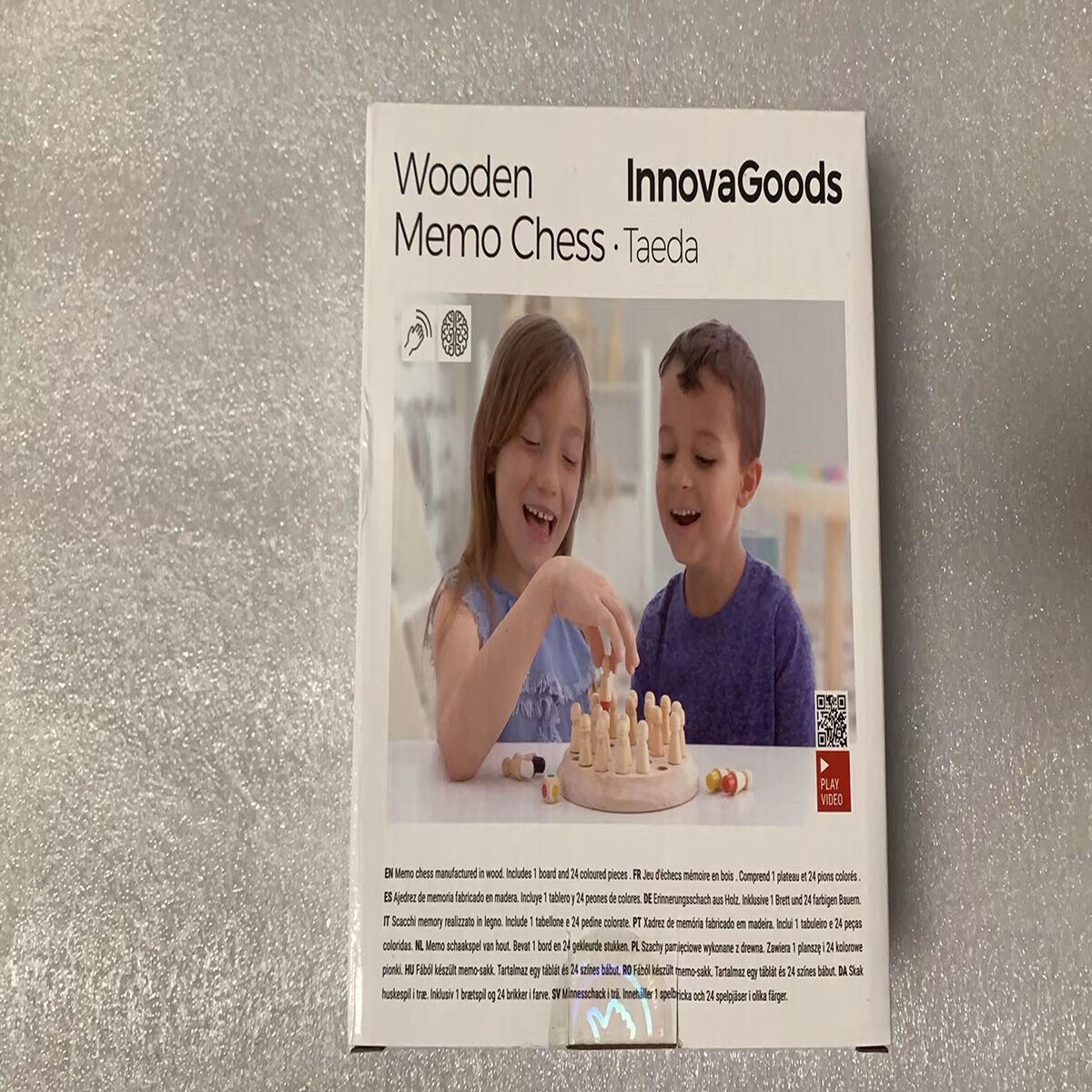 Holz Memory-Schach & Festungsbau-Set für Kinder InnovaGoods - Thumbnail 8