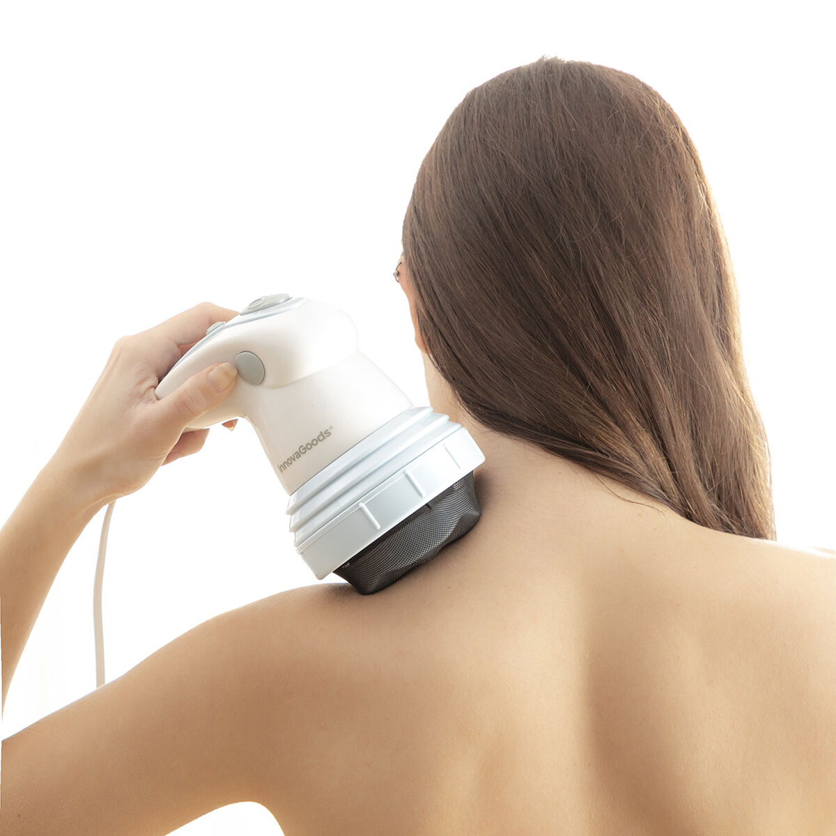 Pack Vibrations-Anticellulite-Massagegerät mit Infrarot 5 in 1 und straffender Körperlotion InnovaGoods - Thumbnail 6