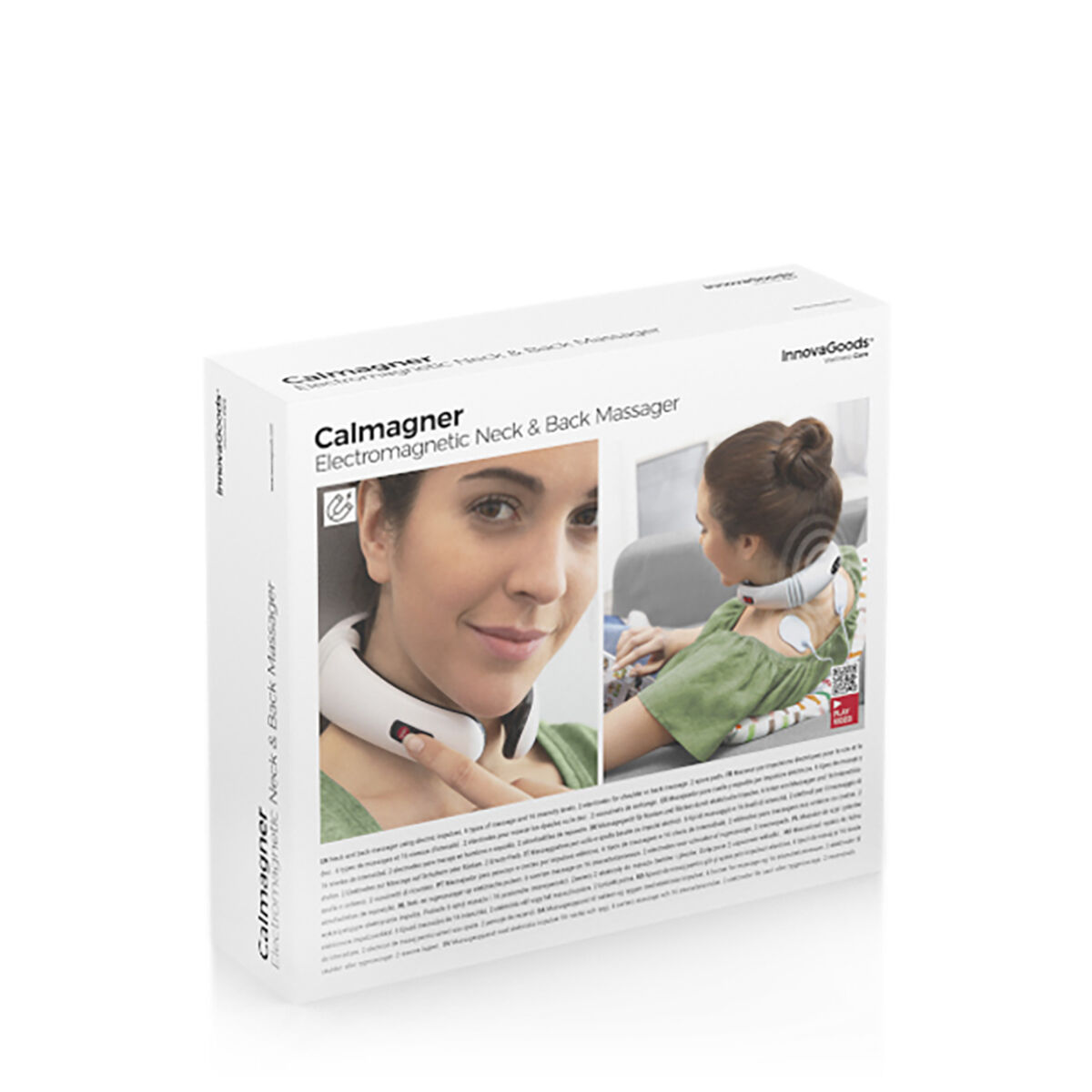 Set Nacken- und Rücken-Elektromassagegerät und straffende Körperlotion Rice Joyfirm 250 ml InnovaGoods - Thumbnail 8