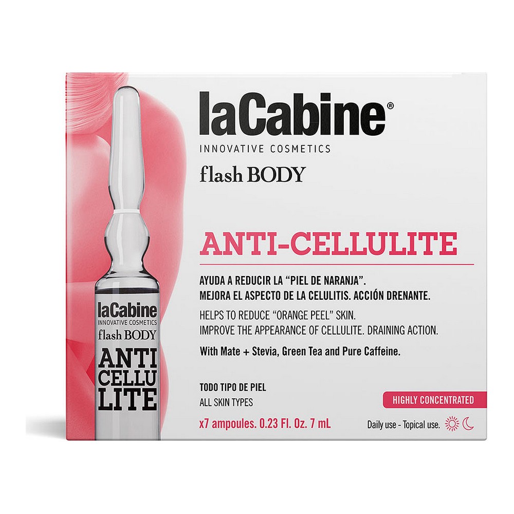 Ampuller Flash Body laCabine Anti-cellulite (7 x 7 ml)