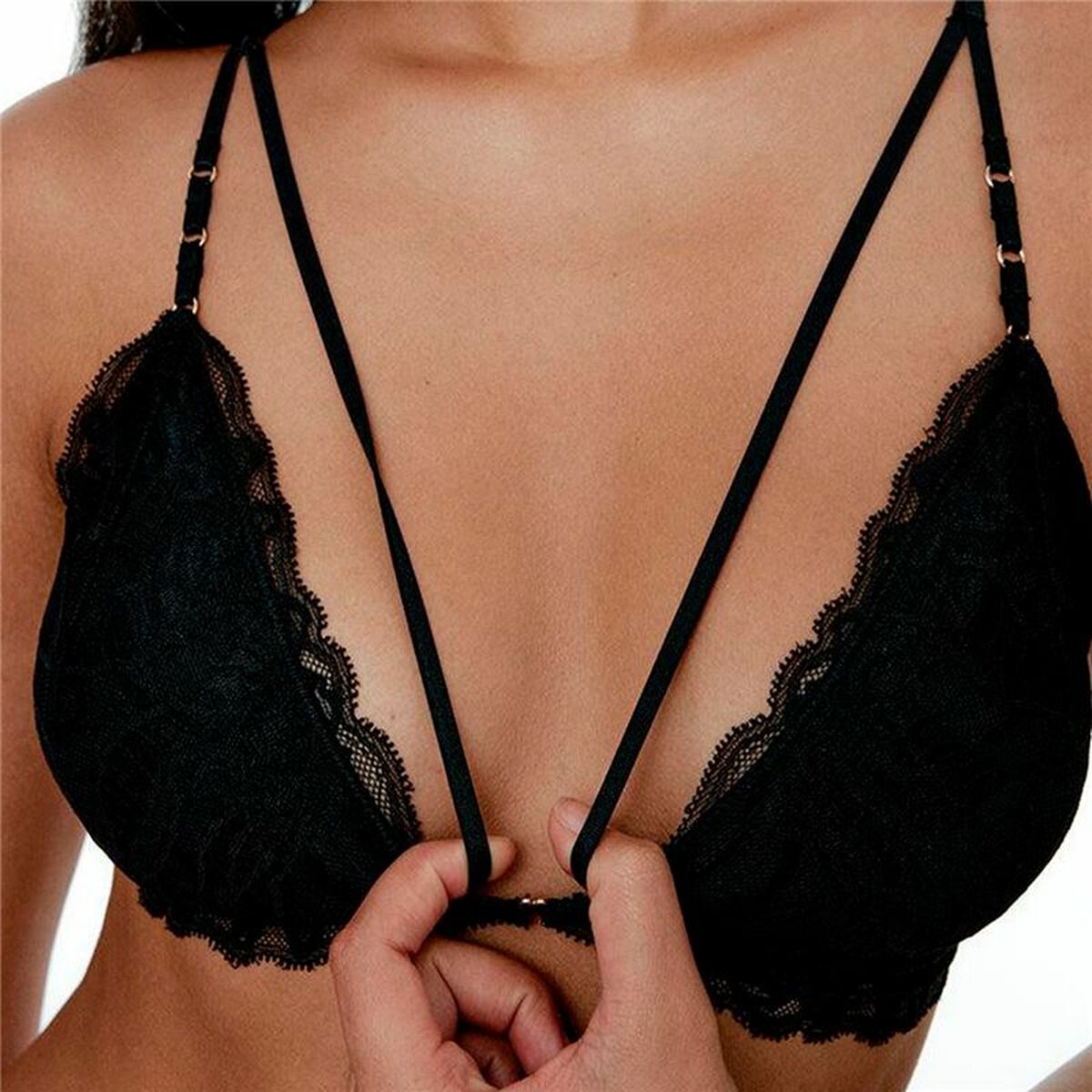 Bikini Black Limba Triangular Mojave Zwart