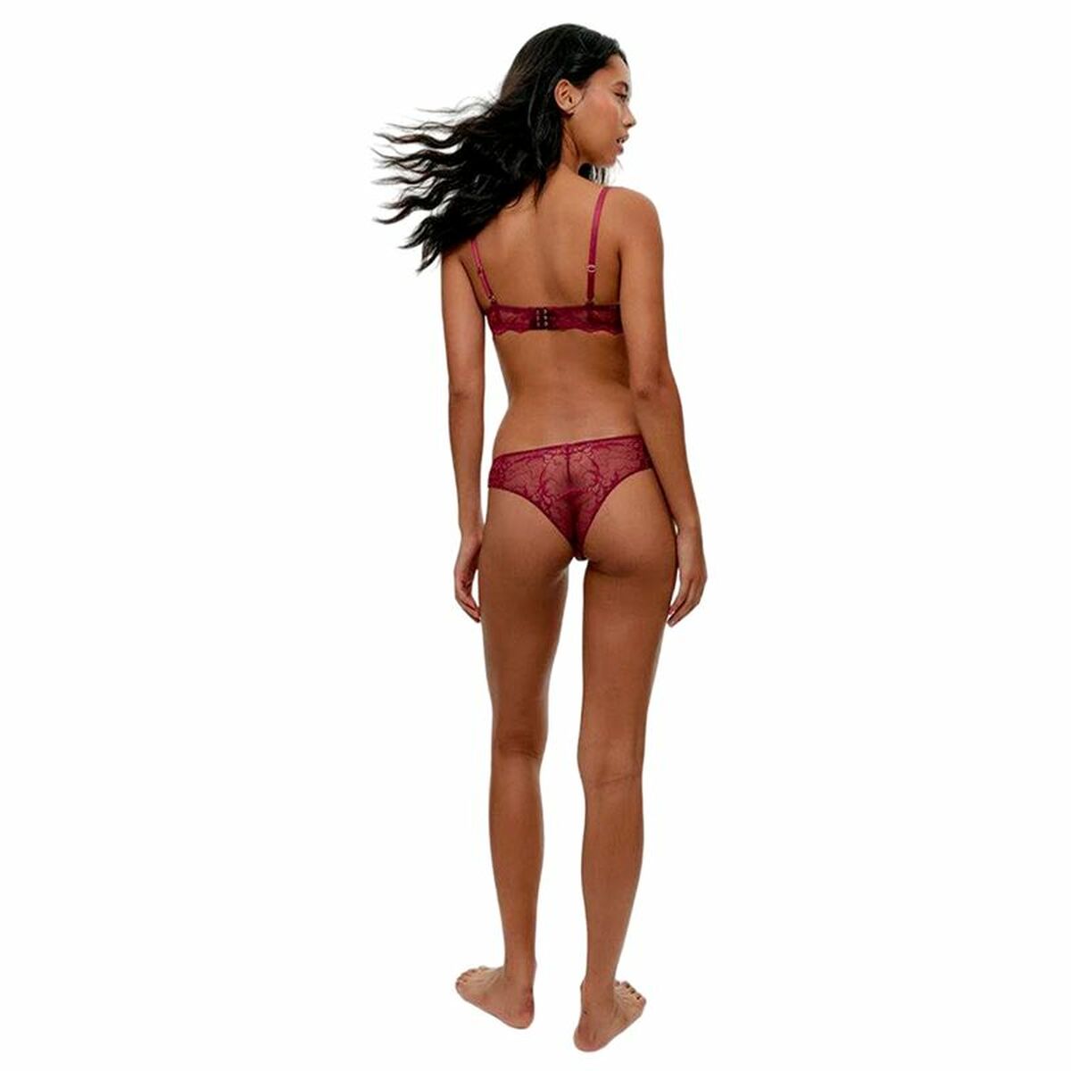 Panties Black Limba Caudel  Maroon