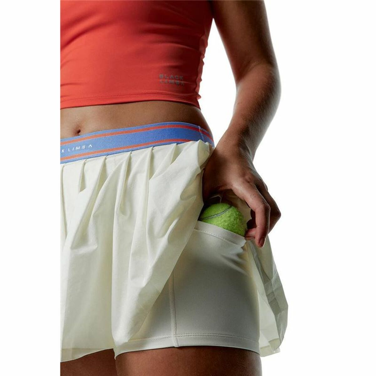 Sportleggings voor Dames Black Limba Impulse Zwart Wit Natuurlijk Fitness