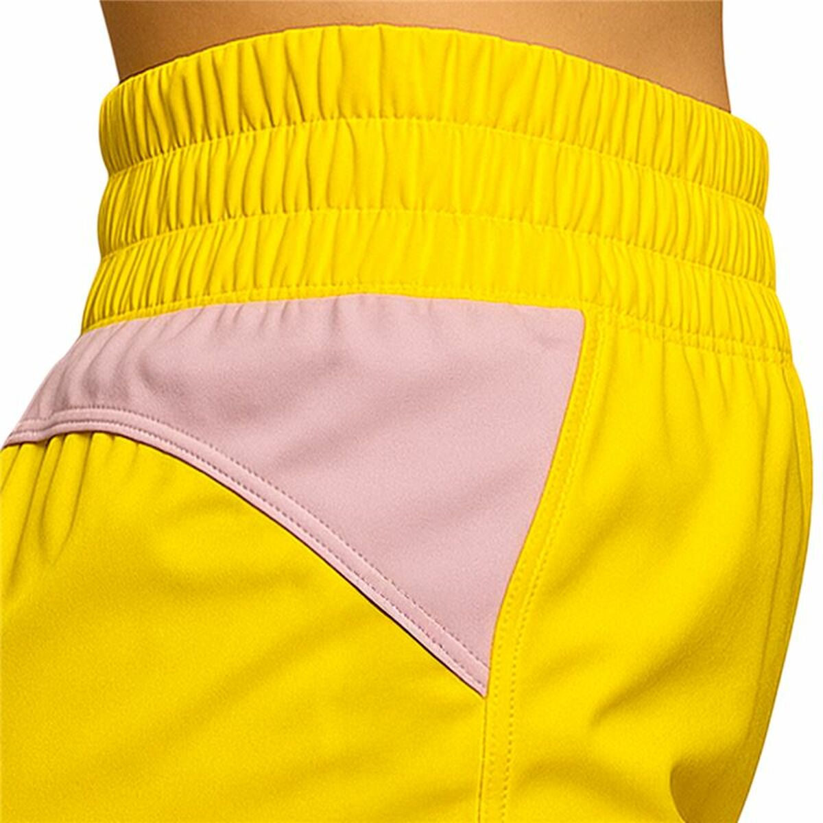 Lange sportbroek Black Limba Black Limba Boxwear Mujer Geel Vrouw Fitness