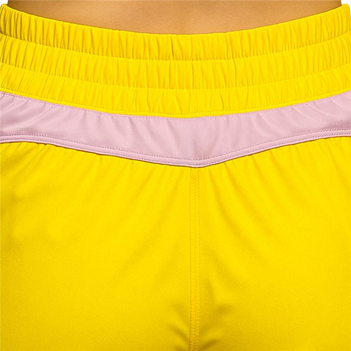 Lange sportbroek Black Limba Black Limba Boxwear Mujer Geel Vrouw Fitness