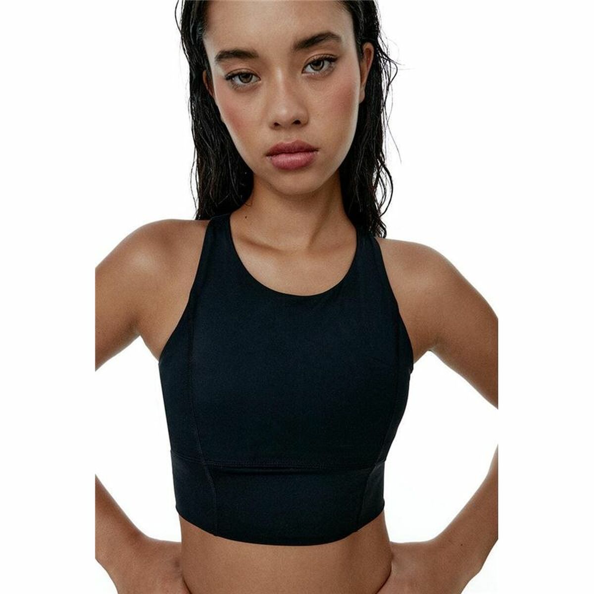 Image secondaire de Haut de Sport pour Femme Black Limba Diardi Noir