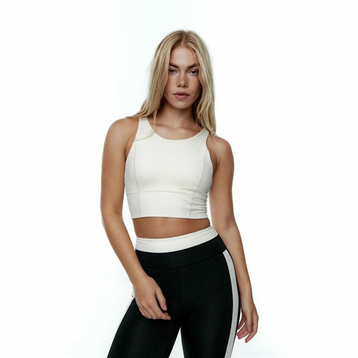 Image secondaire de Haut de Sport pour Femme Black Limba Diardi Crème