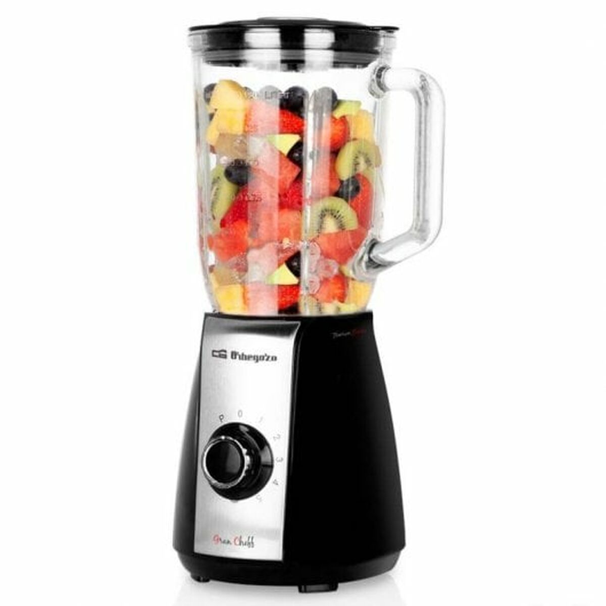 Image secondaire de Bol mixeur Orbegozo BV 6575 Noir 1,5 L