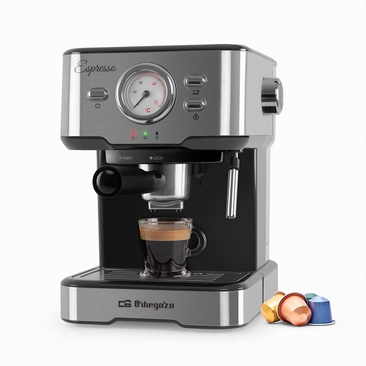 Superautomatisch koffiezetapparaat Orbegozo EX 5500 Multicolour 1,5 L