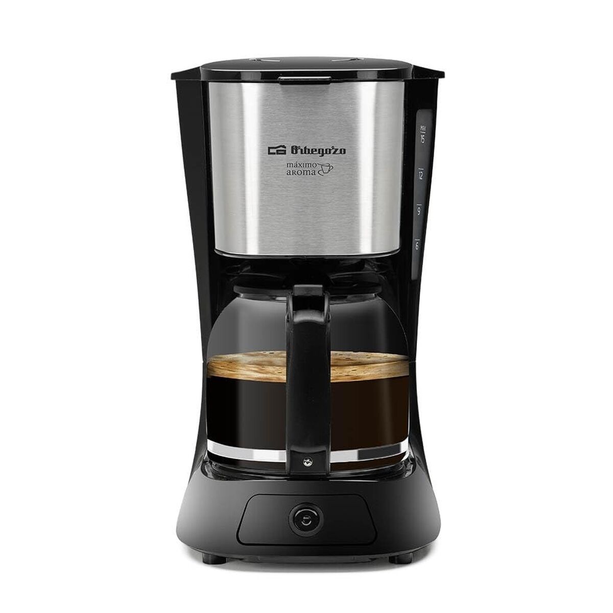 Drip Koffiemachine Orbegozo 18261 Zwart