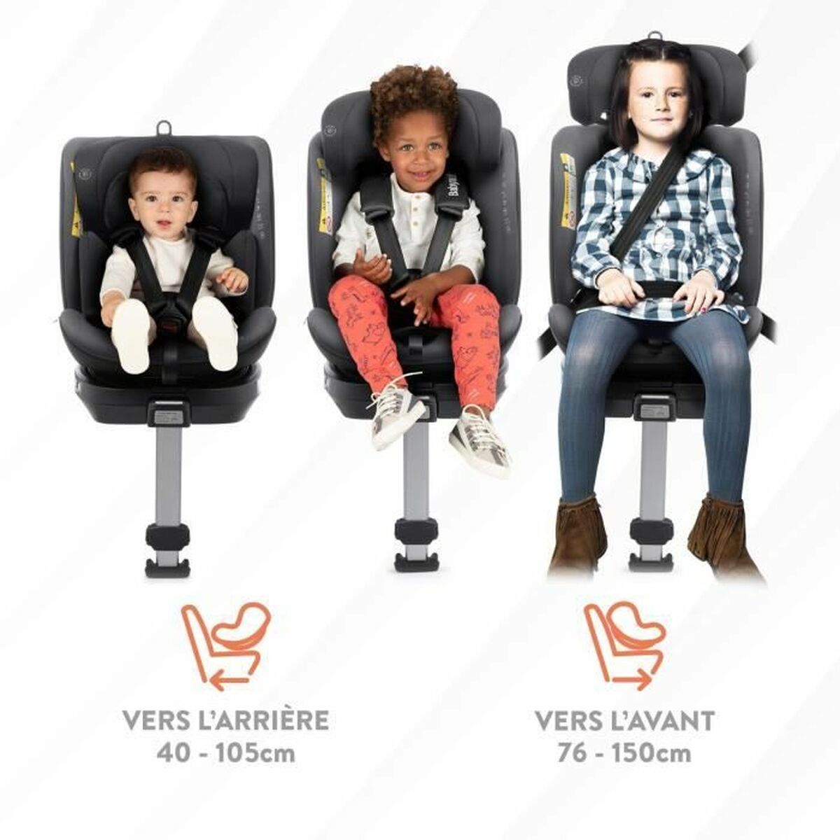 Autostoeltje Babyauto Antraciet 0 (de 0 a 10 kilos) I (9 - 18 kg) II (15-25 kg) III (22 - 36 kg) Kinderen ECE R129