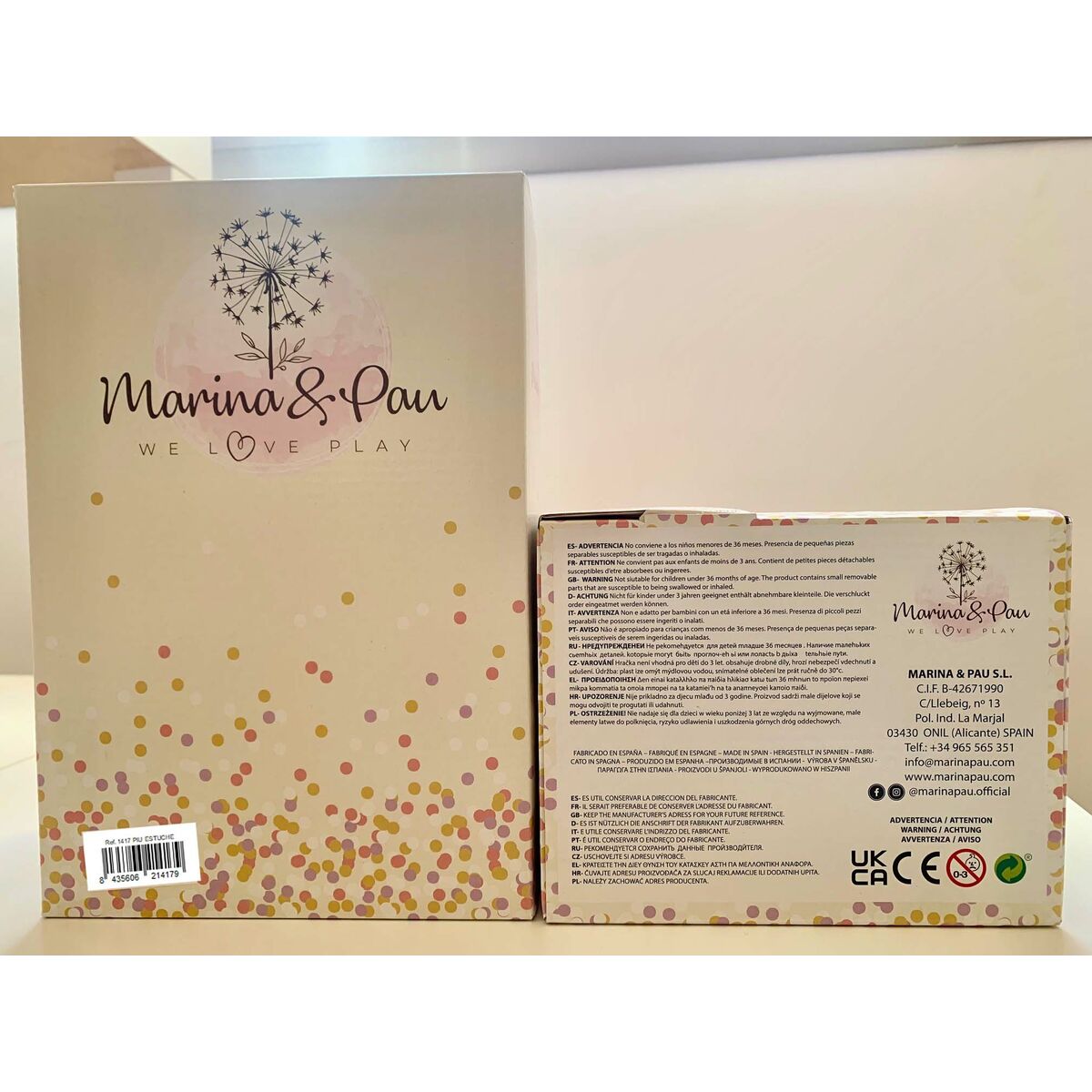 Baby doll Marina & Pau Piu 25 cm Marguerite