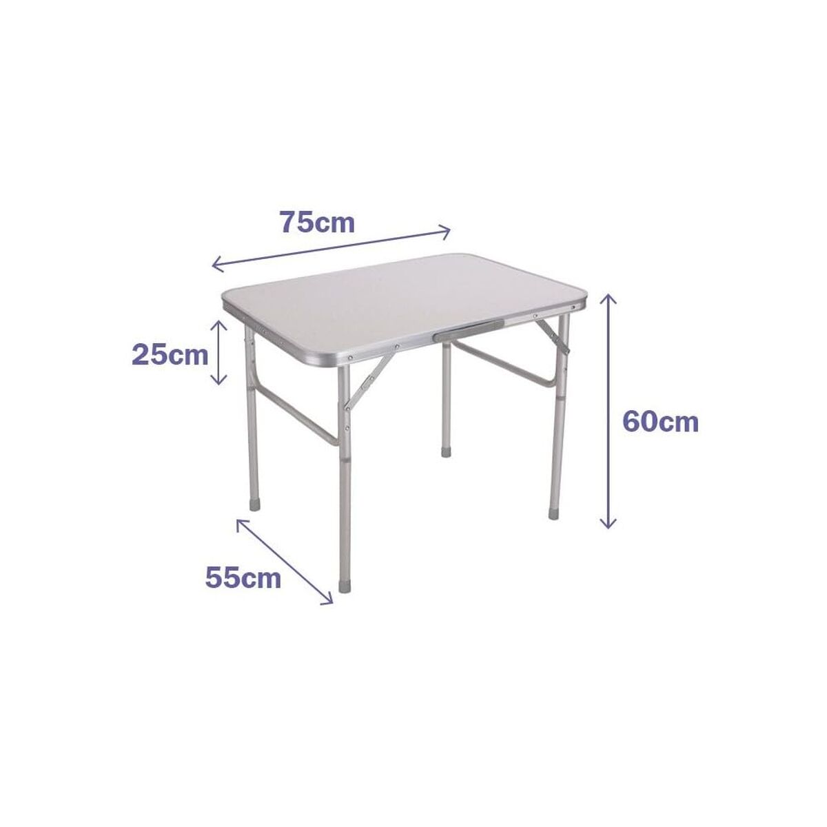 Vouwtafel Marbueno Wit 75 x 60 x 55 cm