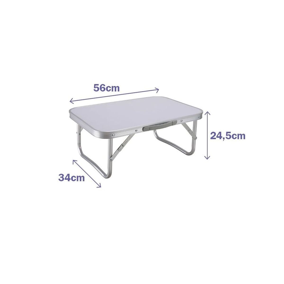 Vouwtafel Marbueno Wit 56 x 24 x 34 cm