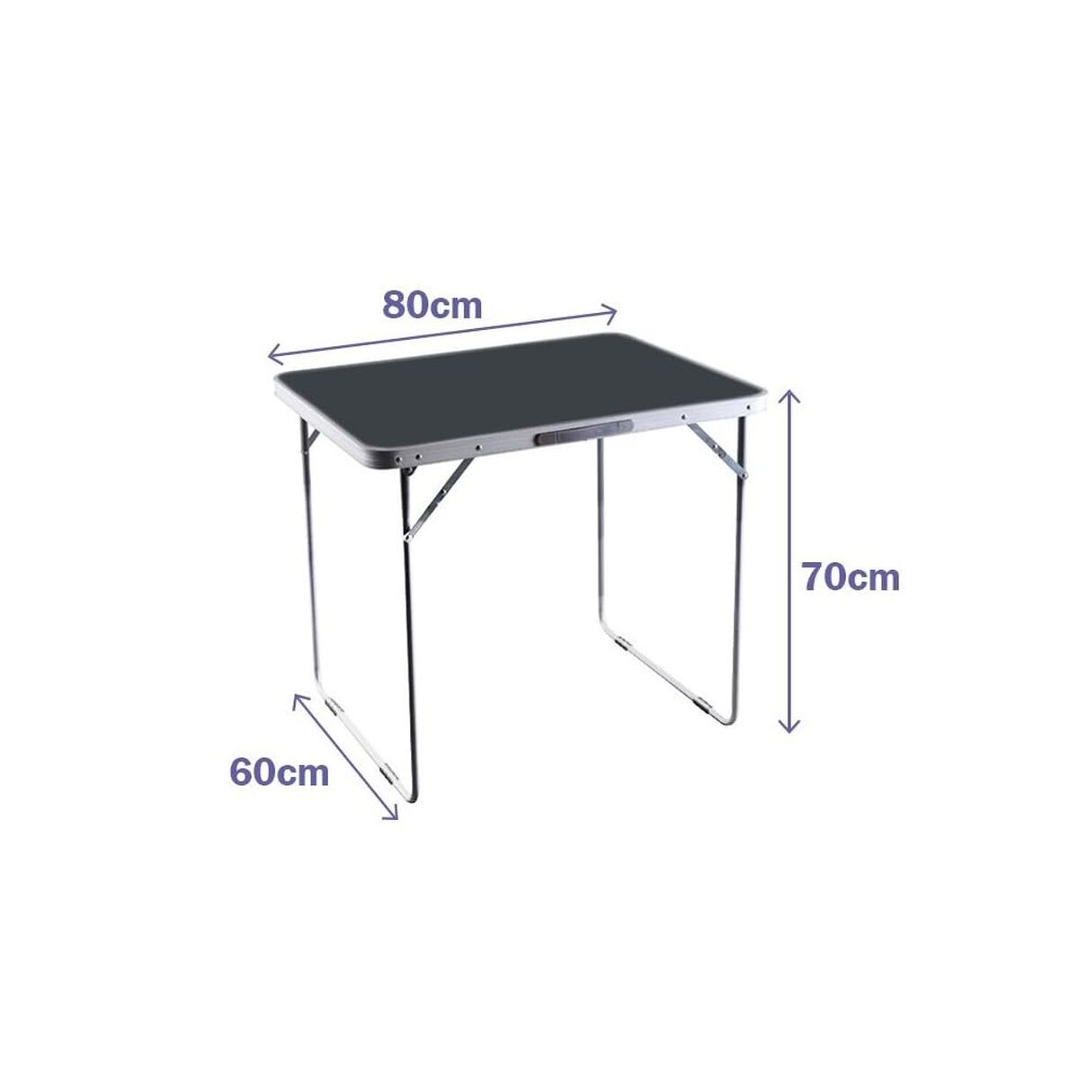Vouwtafel Marbueno Grijs 120 x 70 x 60 cm