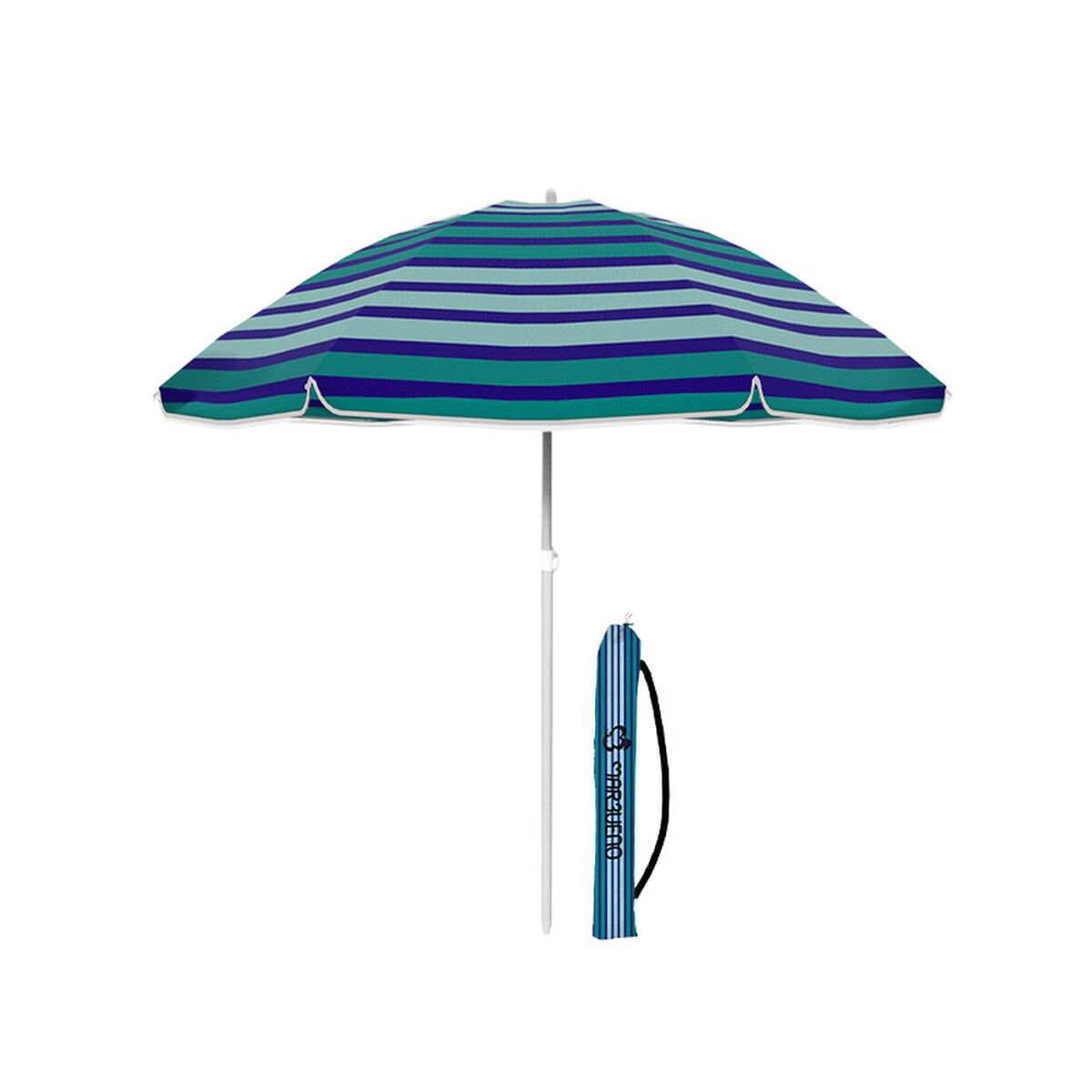 Strandparasol Marbueno Multicolour 220 cm