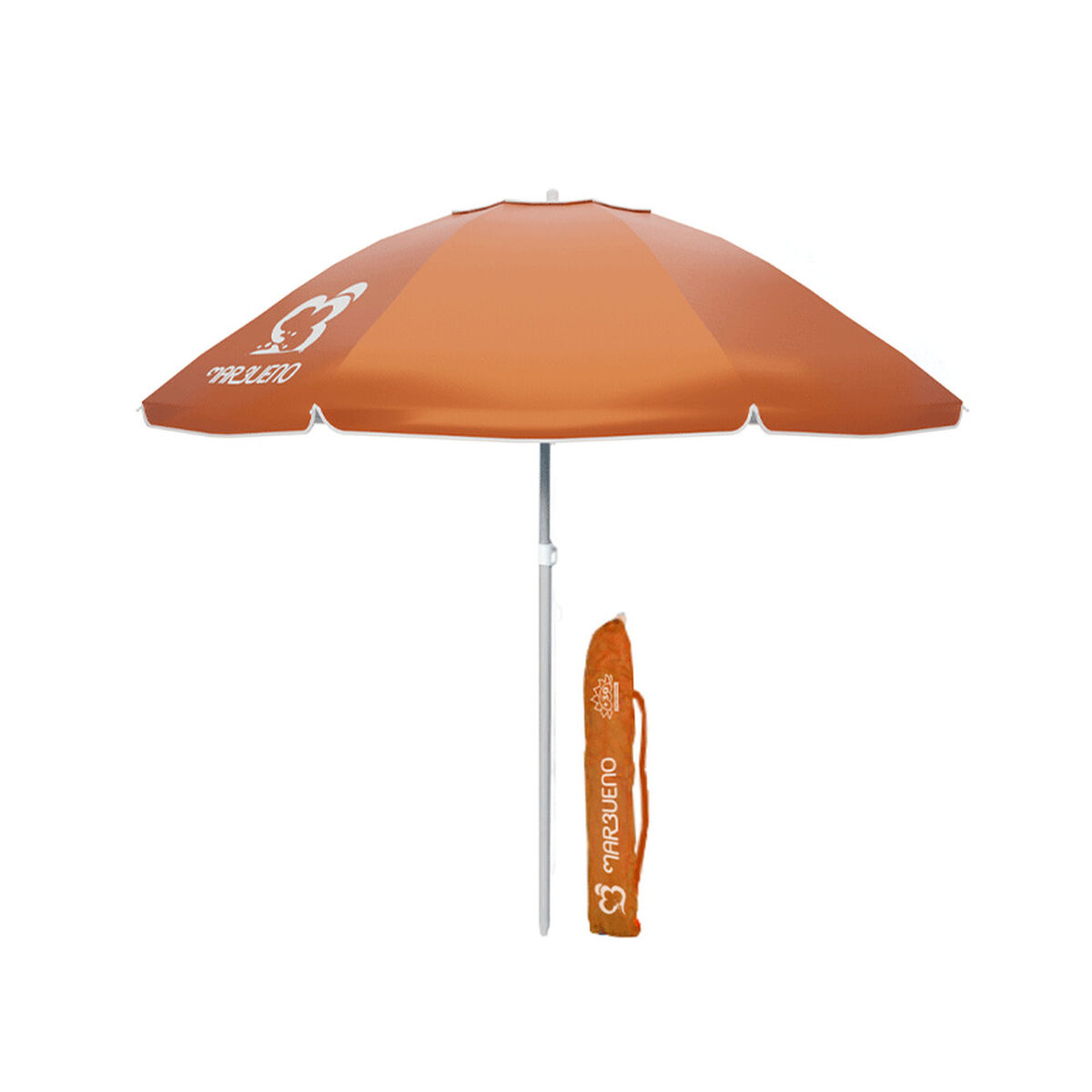 Strandparasol Marbueno Oranje 220 cm
