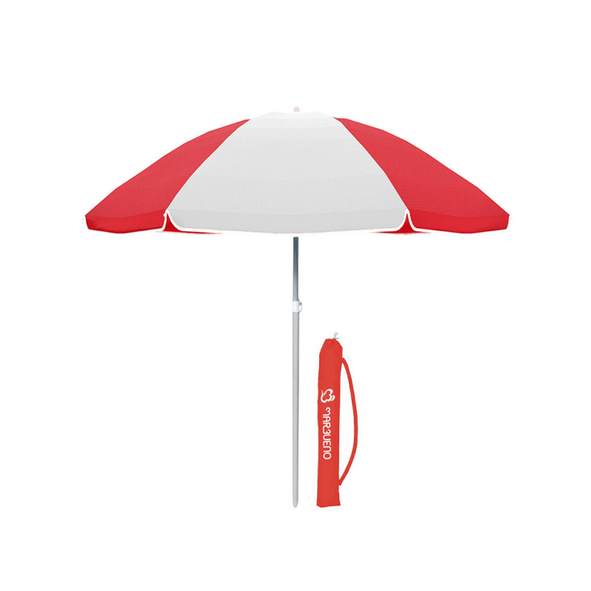 Strandparasol Marbueno Rood Ø 180 cm