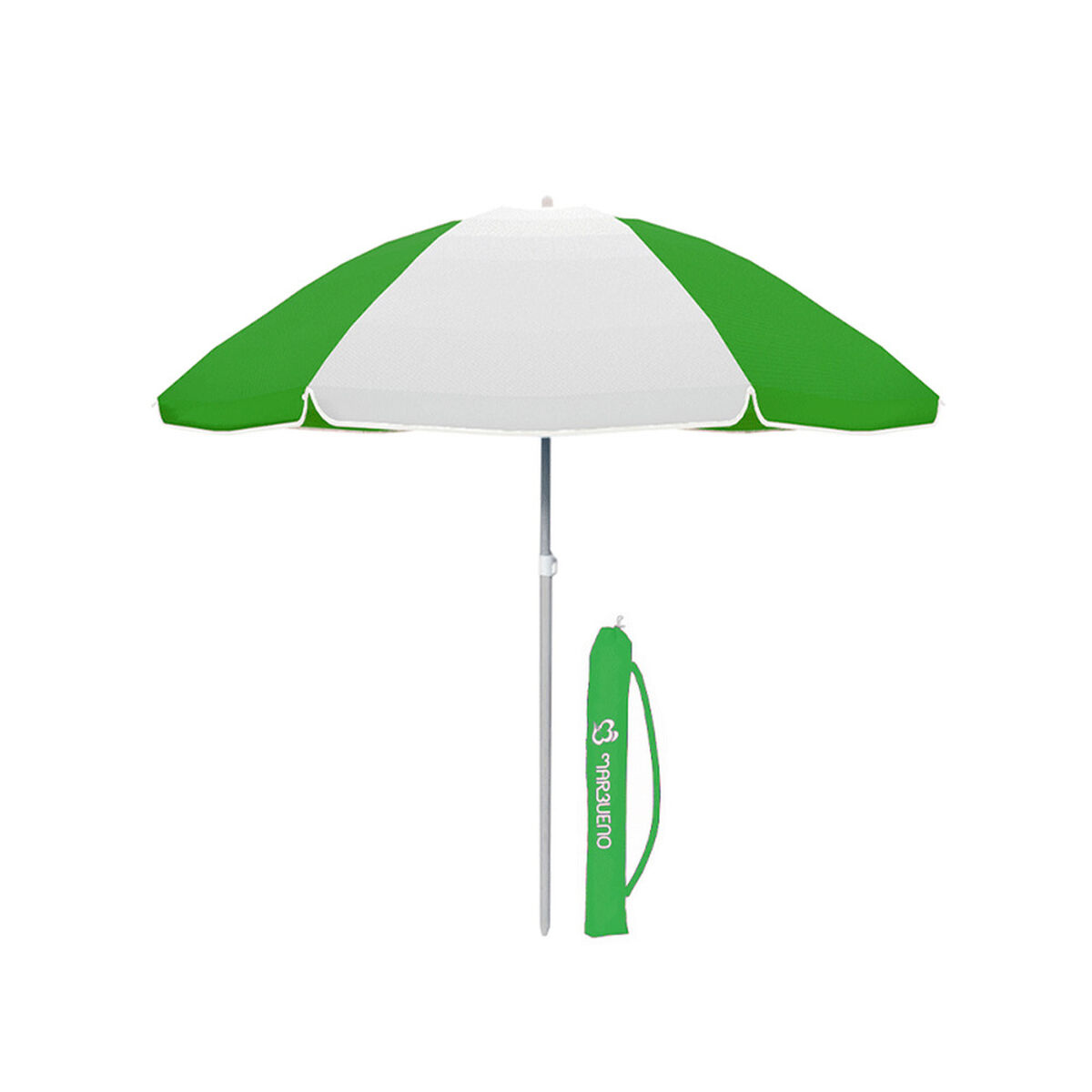 Strandparasol Marbueno Groen 220 cm